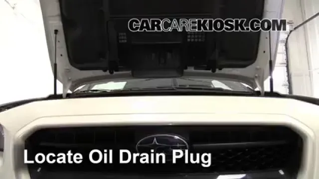 2015 Subaru WRX Limited 2.0L 4 Cyl. Turbo Huile Changer l'huile et le filtre à huile